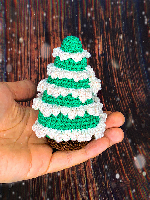 Einfache Weihnachtsbäume