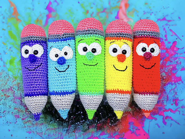 Funny Colored Pencils