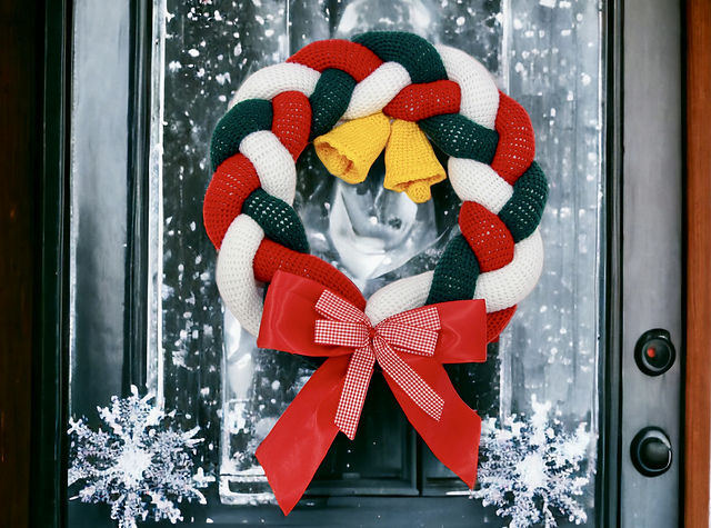 Christmas Door Wreath, something different