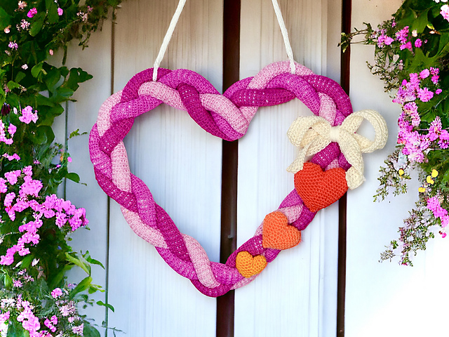 Decorative Heart Door Wreath
