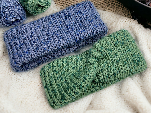 Double walled cozy headband