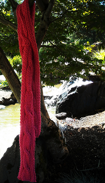 Single Cable Pull Through Scarf