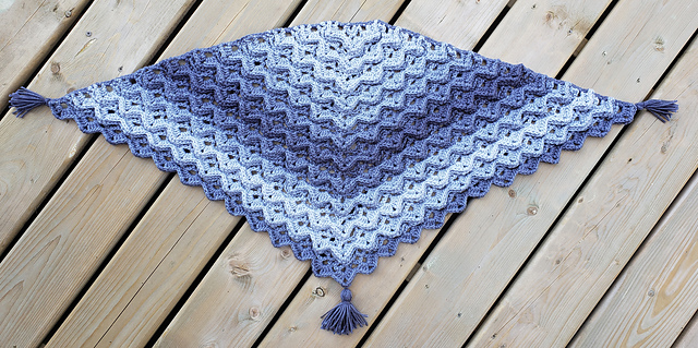 Rivel Pattern Ravelry: Rigel Shawl pattern by Kylee's Kraft Kloset