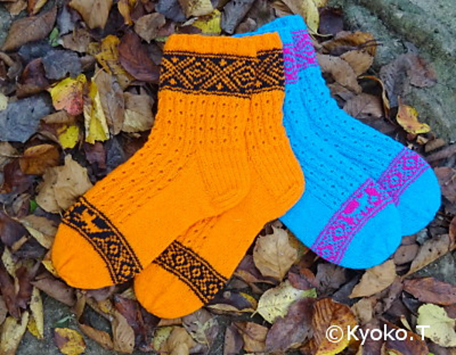 Halloween Twin Cats Socks