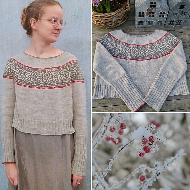 Snowflower Sweater