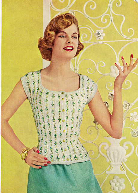 Lacy Torso Blouse S-725