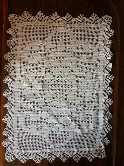 Net Stitch Doily