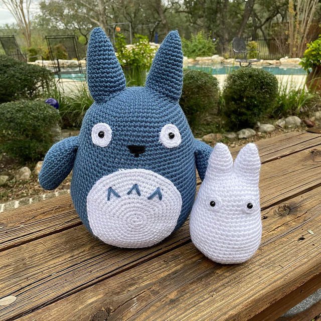 totoro様　オーダー専用ページ♪ Ravelry: LBK63's White Small Totoro