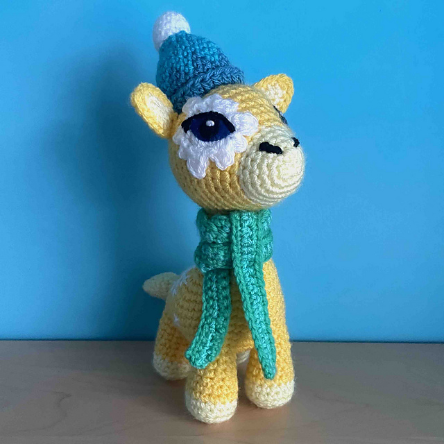 Susie The Snow Giraffe