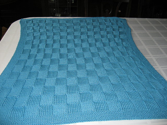 Basketweave Towel or Blanket