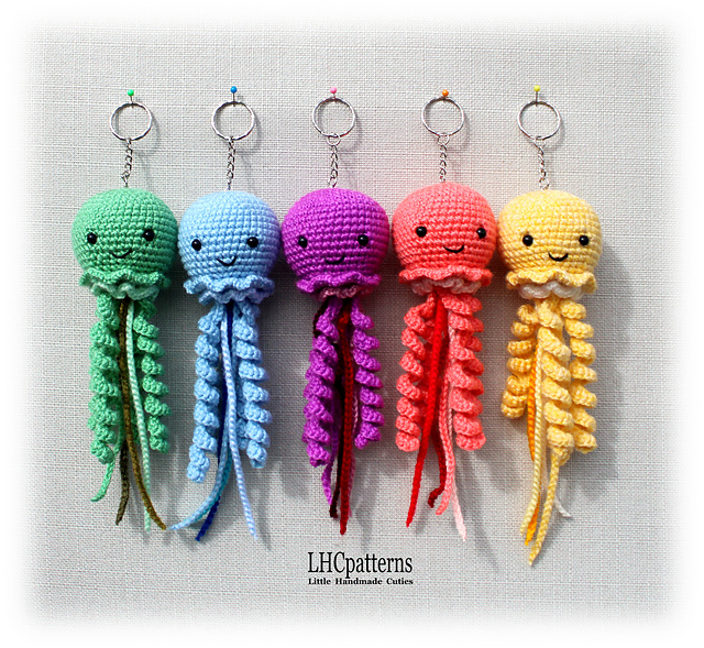 Jellyfish Keychain / Charm