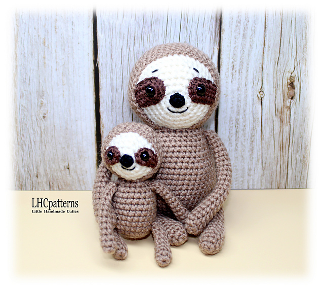 Sloth Mother and Baby