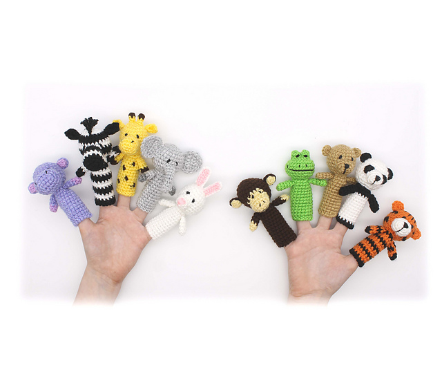 Animal Finger Puppets