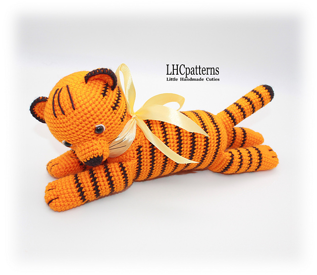 Laying Tiger