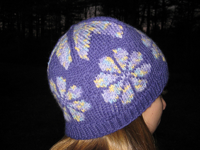 Winter Flower Hat