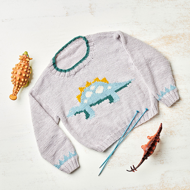 Kid's Stegosaurus Dino Jumper