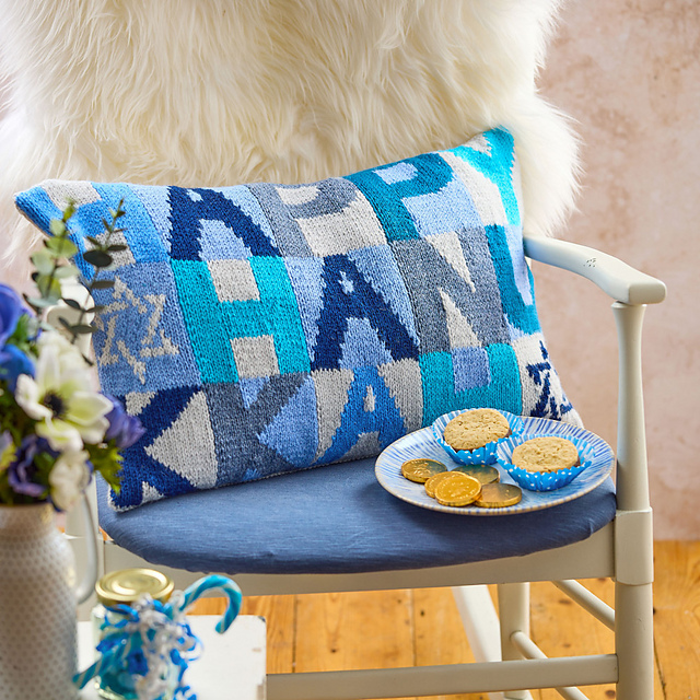 Happy Hanukkah Cushion