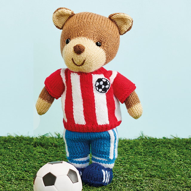 Football teddy bear