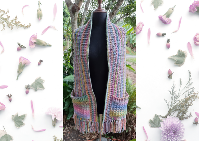 Mum Hug Pocket Shawl