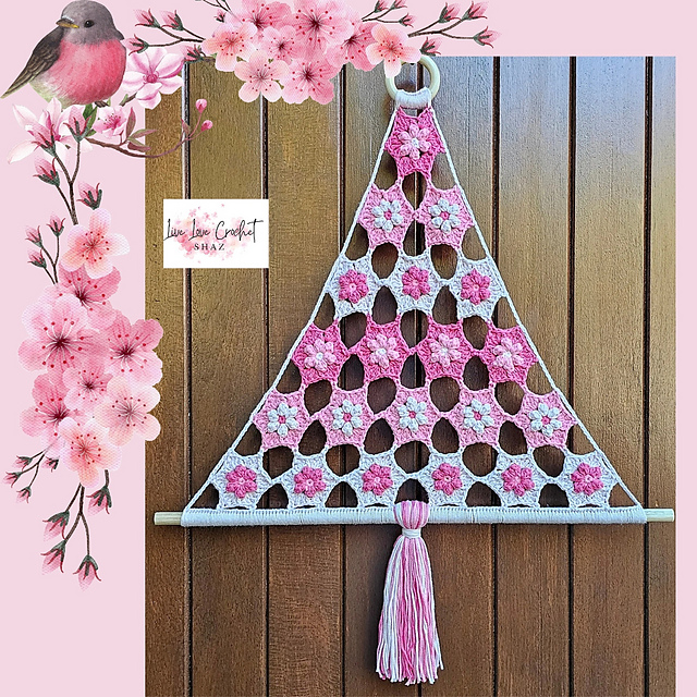 Tree of Blossoms Wall Hanging