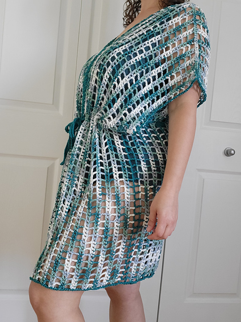 Aqua peignoir