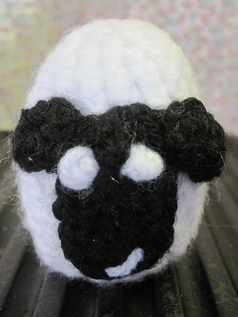 Crochet Lamb Chocolate Egg Cover