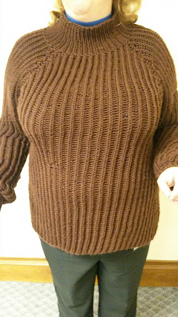 #47 Bulky Turtleneck Dress