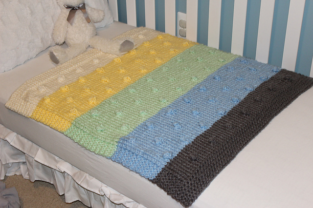 Bobbles Baby Blanket