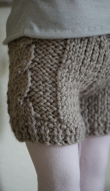 18'' Doll Cable Shorts
