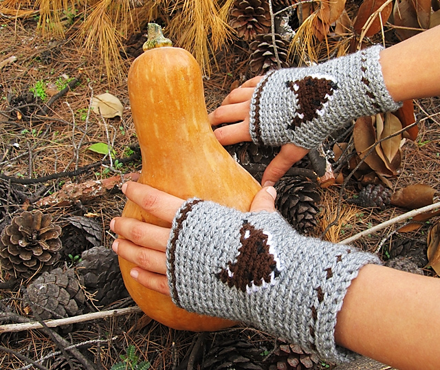 Mr.Fox Fingerless Mitts