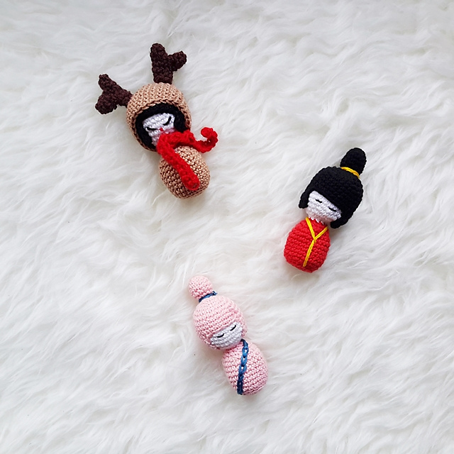 Rudoplh Mod for Kokeshi Dolls