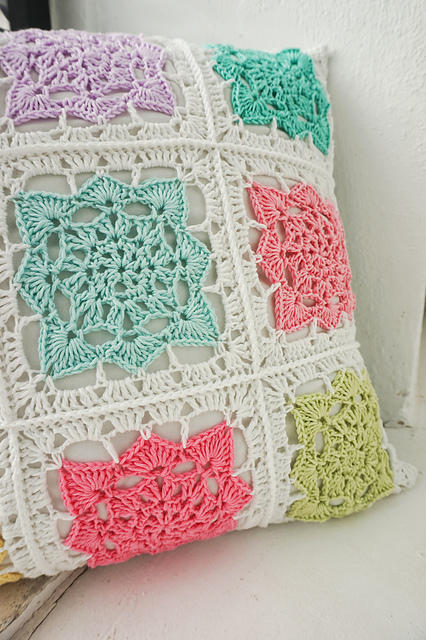 Granny Motif Cushion