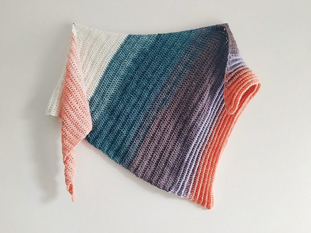 Mountain Ridge Shawl