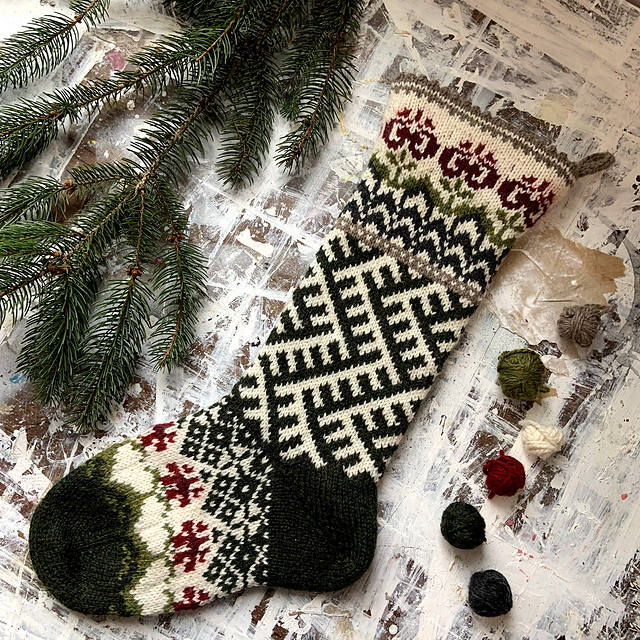 Winter Garden Stocking