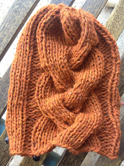 Chunky Braided Beanie