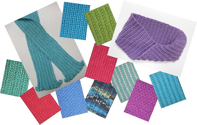 Two Row Reversible Scarves