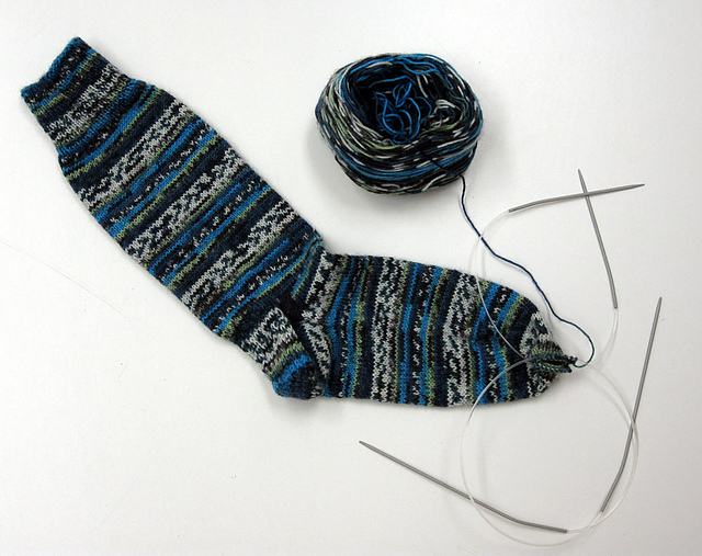 Socks on Two Circulars
