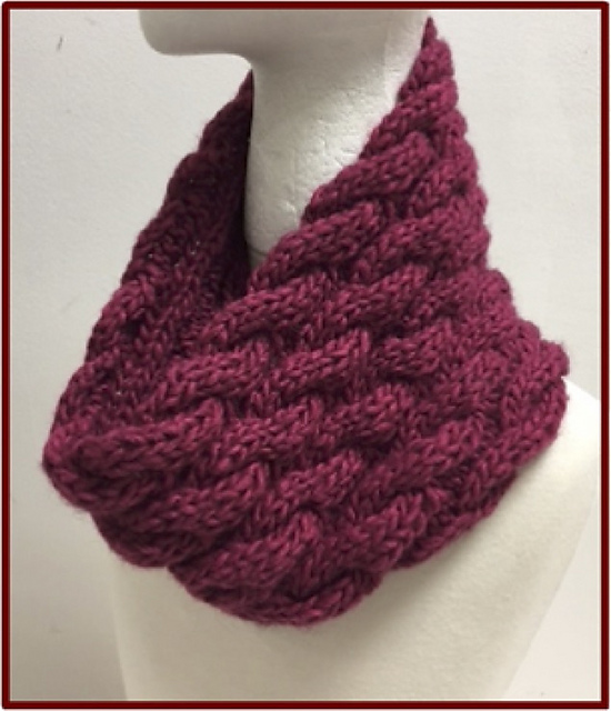 Cabled Cowl