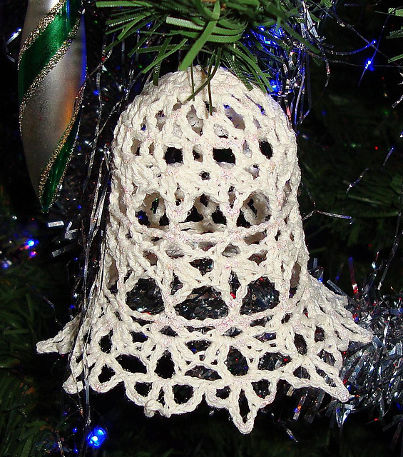 Lacy Bell Ornament