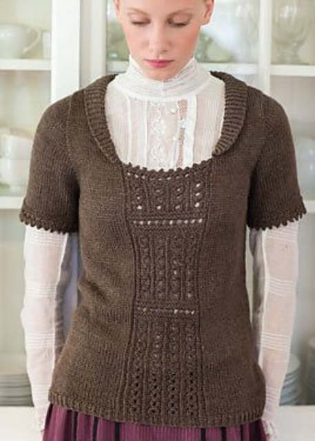 The Walking Out Eyelet Panel Blouse