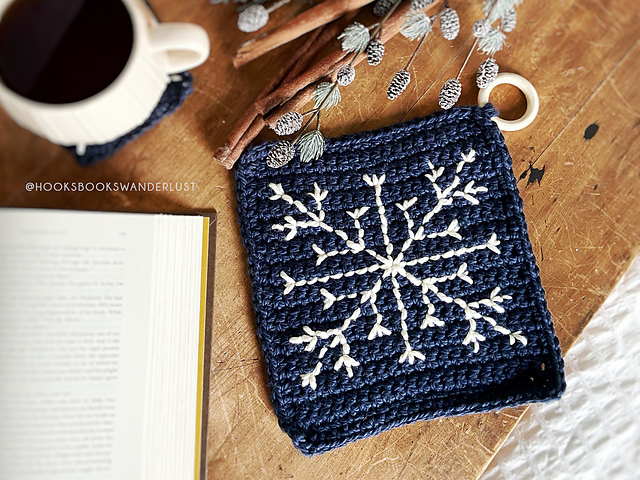 Winter Wonderland Coaster + Trivet Duo
