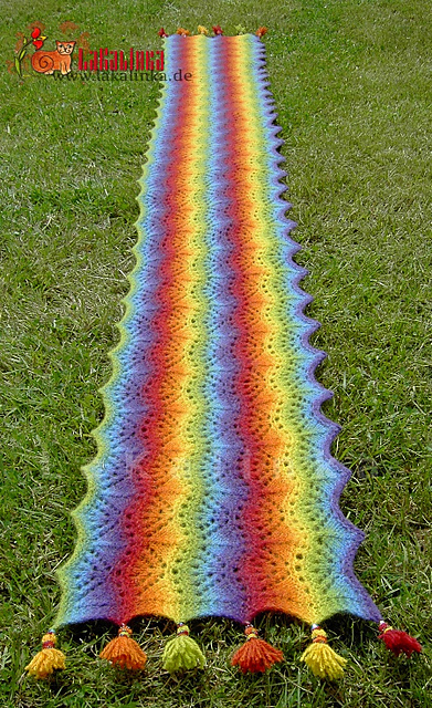 May Rainbow Scarf