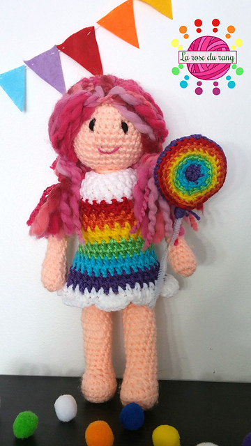 Mistie's rainbow dress