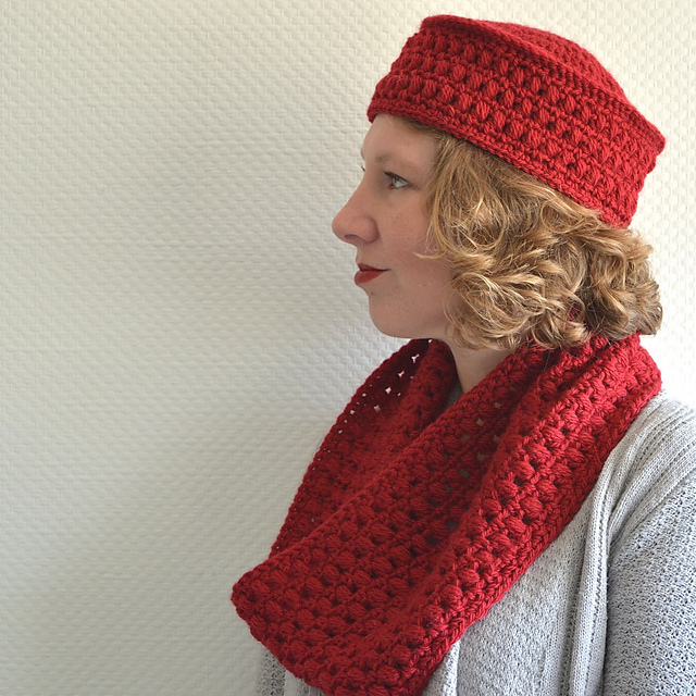 Paris Pillbox Hat & Cowl