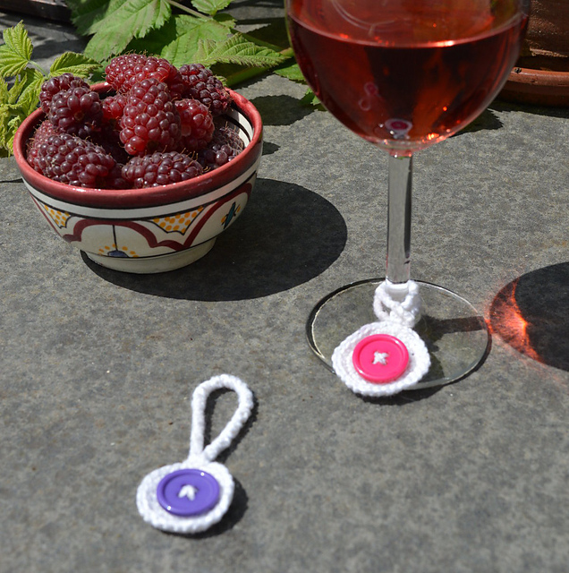 Wine Glass Charm