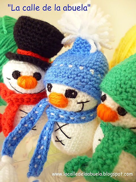 Mini-muñecos de nieve