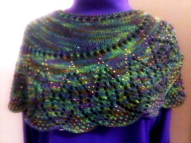 Lavender Meadows Shawl