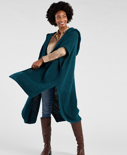 Hooded Twilight Wrap