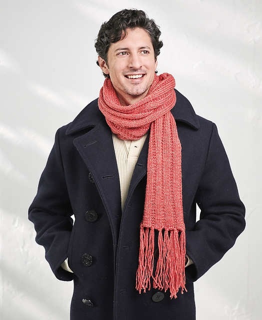 Garter Rib Scarf