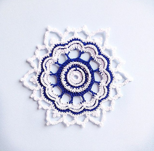Doily Frozen herb